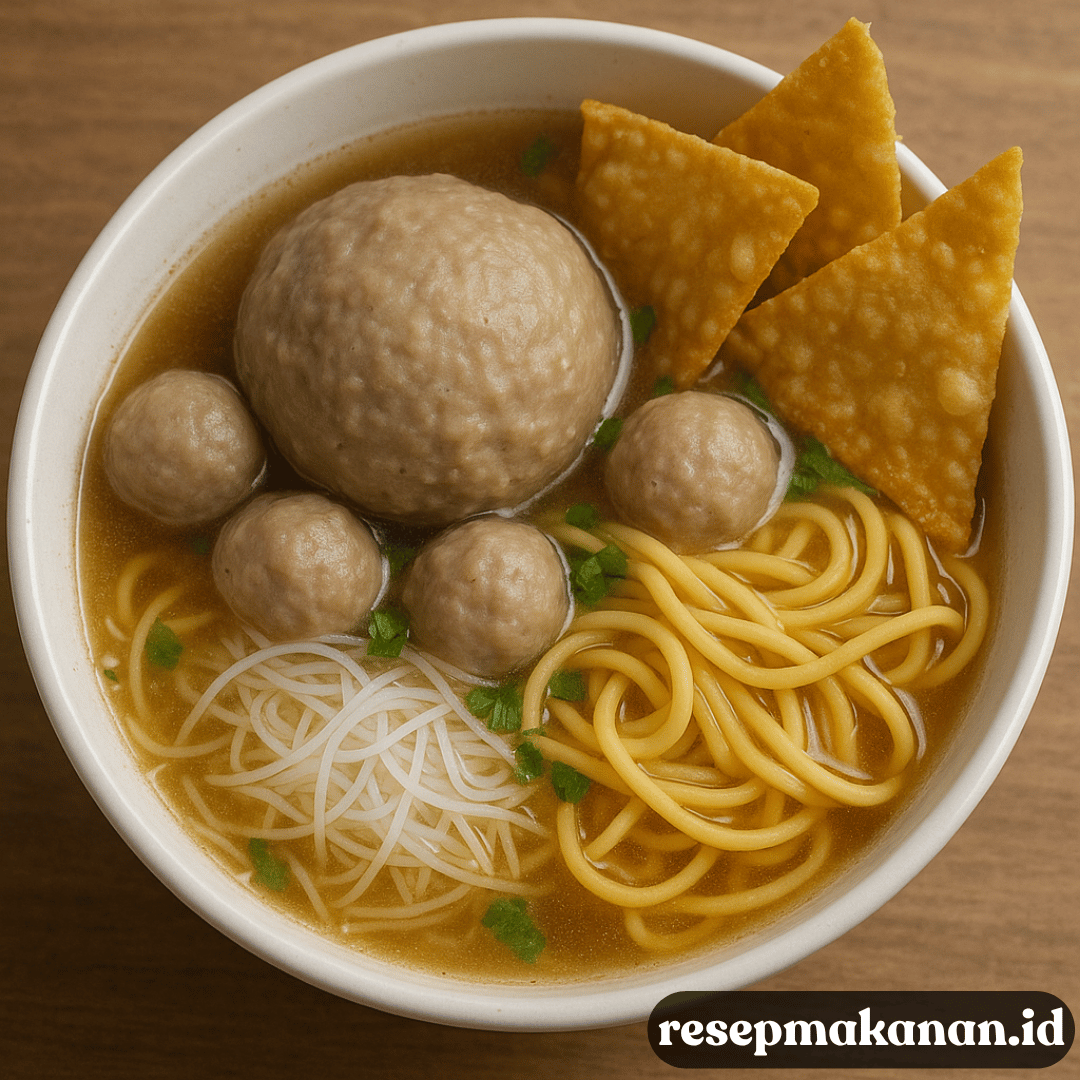 Resep Bakso Sapi Kenyal