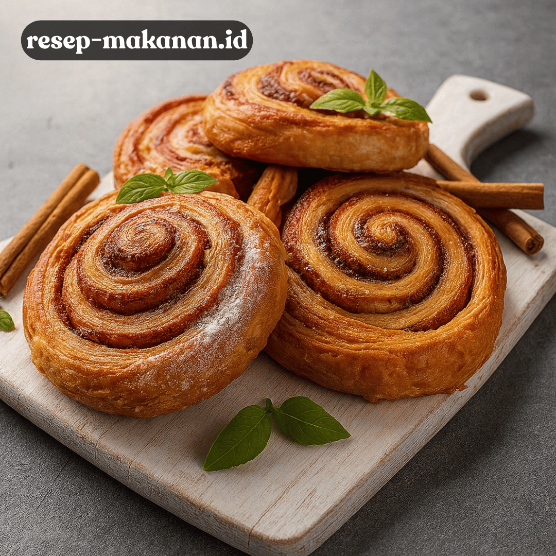 Resep Cinnamon Roll Lembut dan Wangi Praktis!