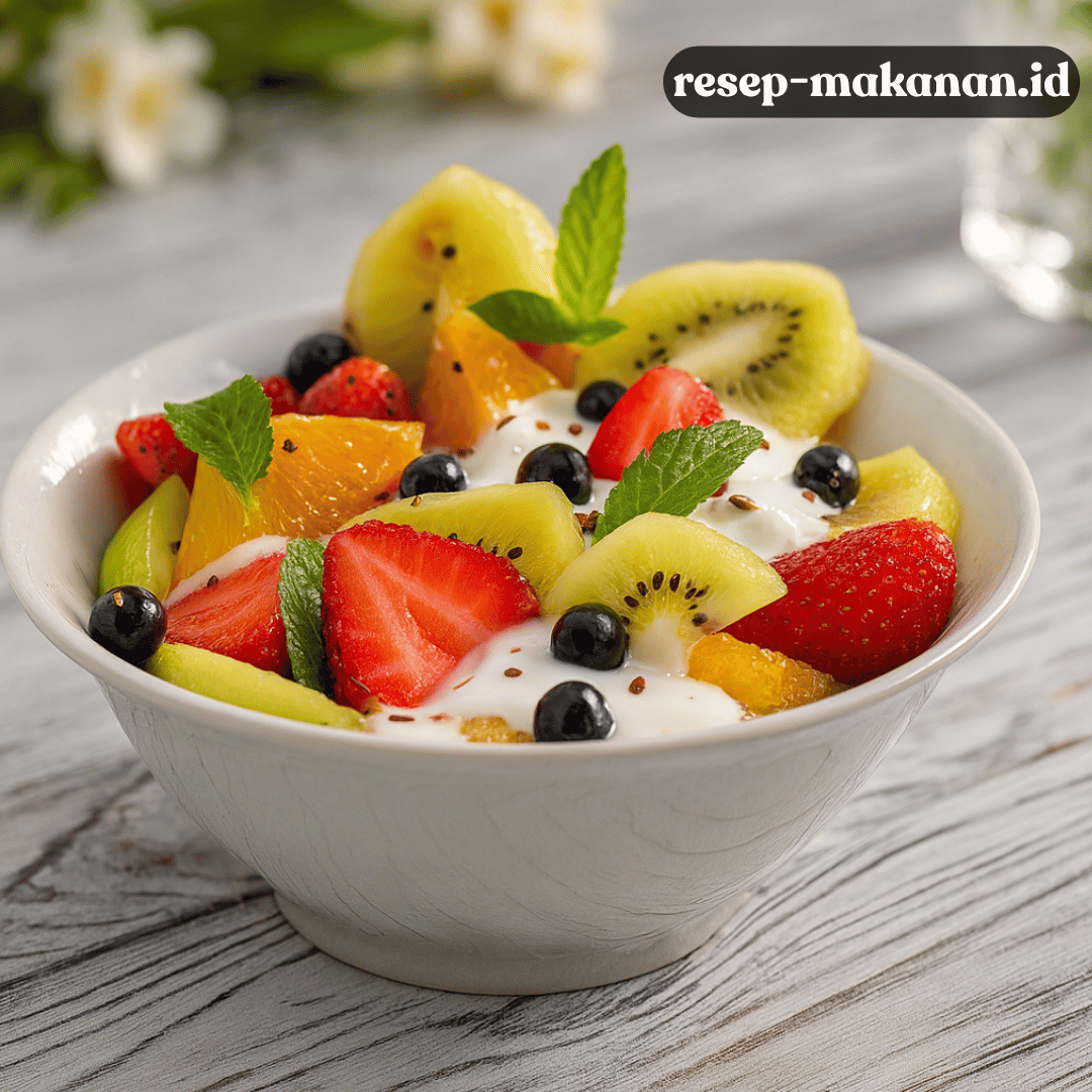 resep salad buah segar