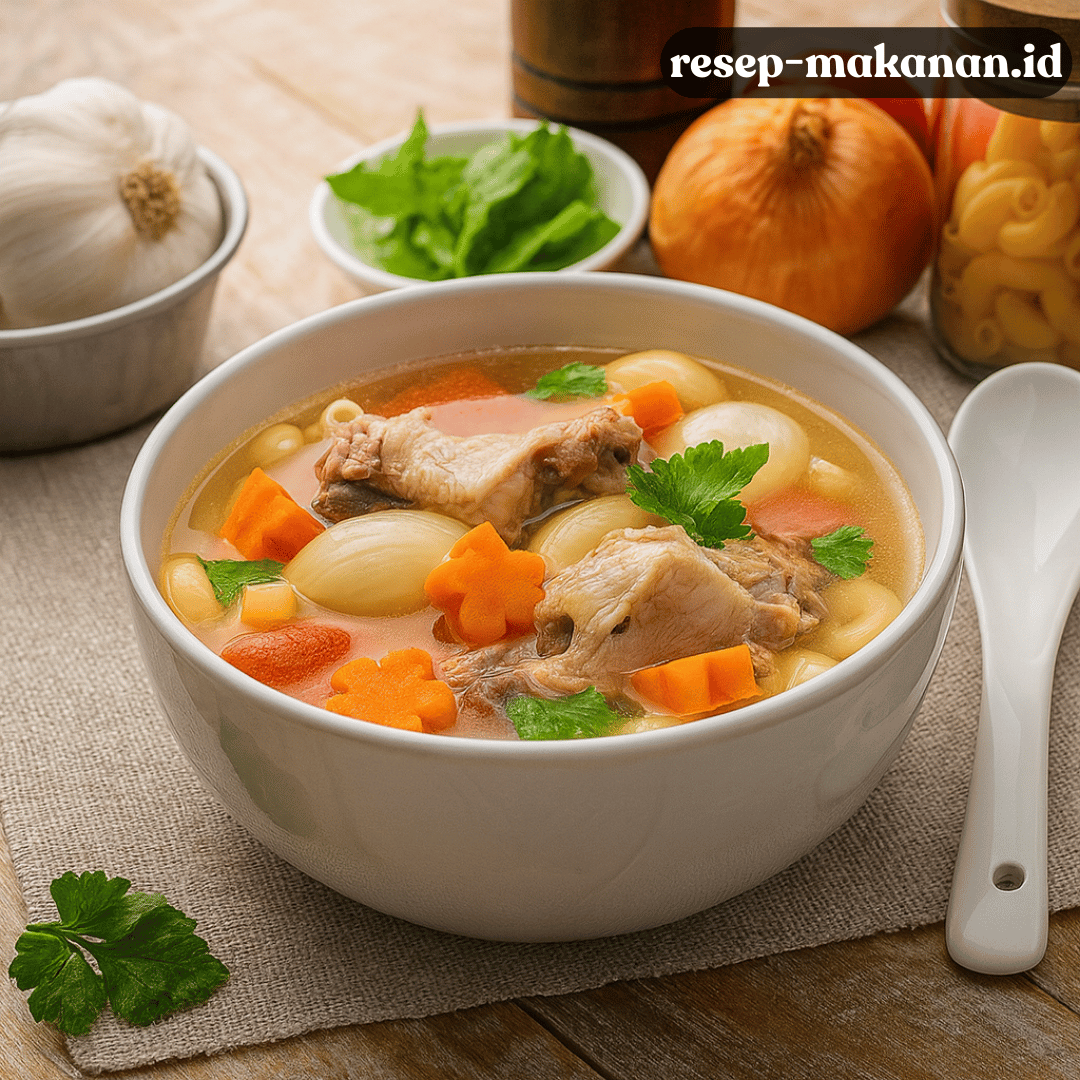 Resep Sup Ayam Segar